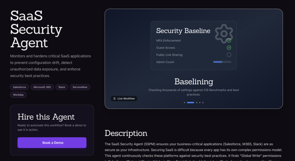 Best DAST Tools - SaaS Security Agent